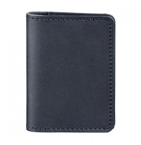 Шкіряна візитниця 6.0 (темно-синя)