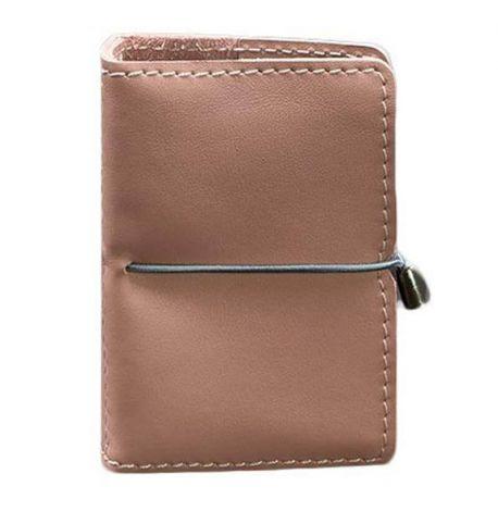 Шкіряна візитниця 7.0 (рожева)