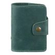 Шкіряна візитниця 7.1 (зелений)