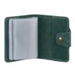 Шкіряна візитниця 7.1 (зелений)