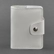 Кожаная визитница 7.1 (белая)