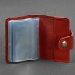 Кожаная визитница 7.1 (красная)