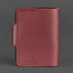 Кожаная визитница 7.1 (бордовый)
