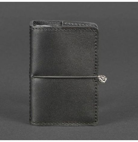 Кожаная визитница 7.0 (черный)