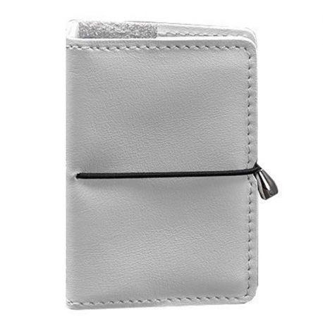 Шкіряна візитниця 7.0 (біла)