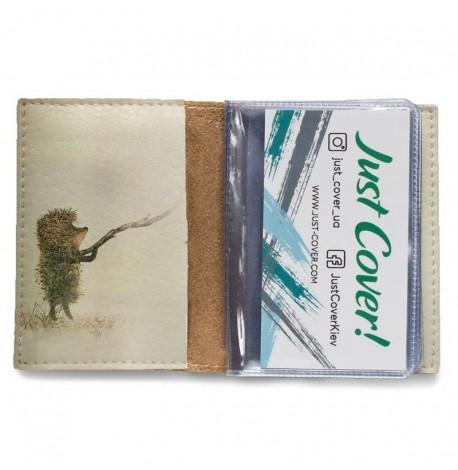 Візитниця "Їжачок в тумані"