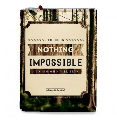 Визитница "Надпись"