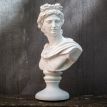Гипсовый бюст Аполлона (белый), 31 см