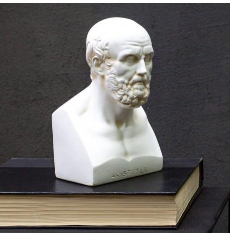 Гіпсовий бюст Арістотеля (білий), 19 см