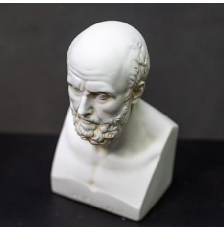 Гіпсовий бюст Арістотеля (білий), 19 см