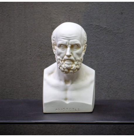 Гіпсовий бюст Арістотеля (білий), 19 см