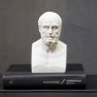 Гіпсовий бюст Арістотеля (білий), 19 см