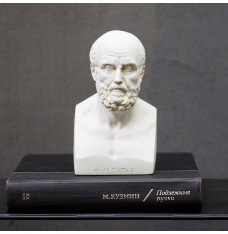 Гіпсовий бюст Арістотеля (білий), 19 см