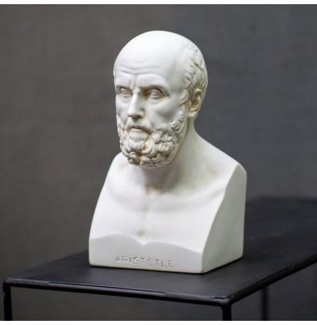 Гіпсовий бюст Арістотеля (білий), 19 см