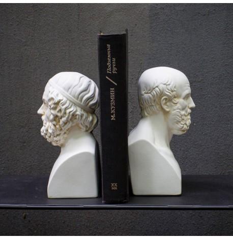 Гіпсовий бюст Арістотеля (білий), 19 см