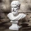 Гипсовый античный бюст (белый), 31 см