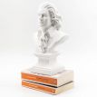 Гипсовый бюст Моцарта (белый), 31 см