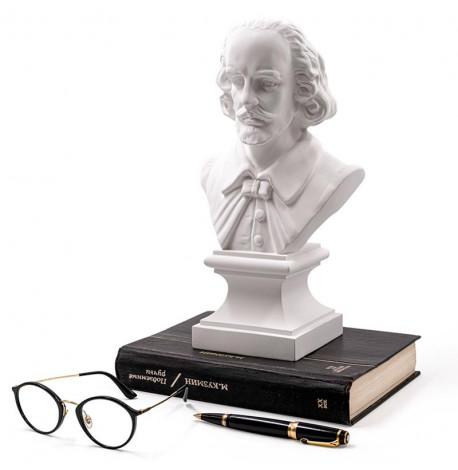 Гіпсовий бюст Шекспіра (білий), 31 см