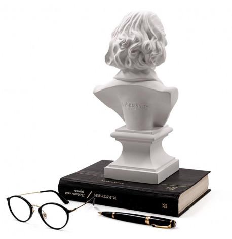 Гіпсовий бюст Шекспіра (білий), 31 см