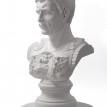 Гипсовый бюст Цезаря (белый), 40 см
