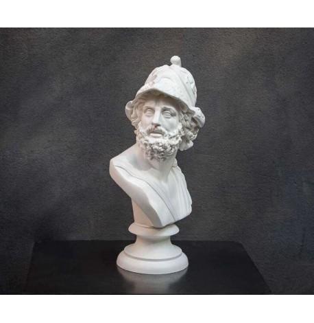 Гипсовый бюст "Перикл" (белый), 32,5 см