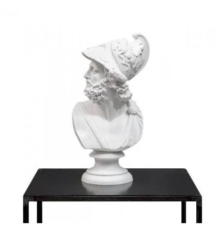 Гипсовый бюст "Перикл" (белый), 32,5 см