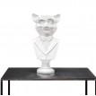 Гіпсовий бюст "Фантастичний Лис" (білий), 35 см
