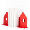 Держатель для книг «Домик с окном» (красный)