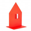 Держатель для книг «Домик с окном» (красный)
