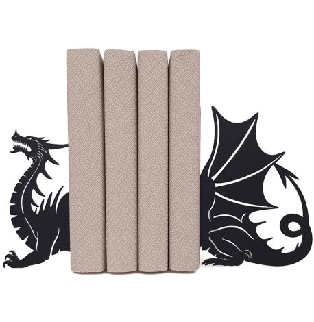 Упори для книг Glozis Dragon (чорні)