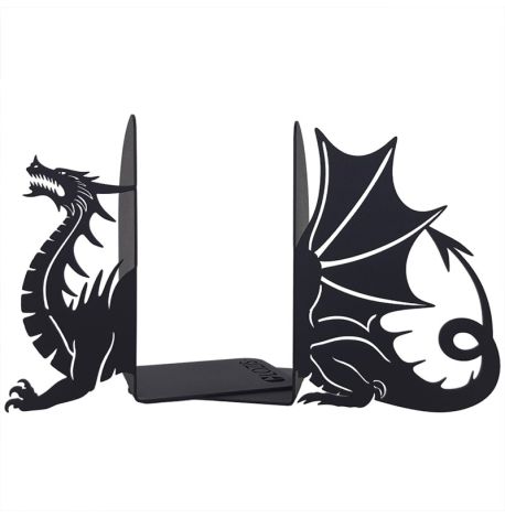 Упори для книг Glozis Dragon (чорні)