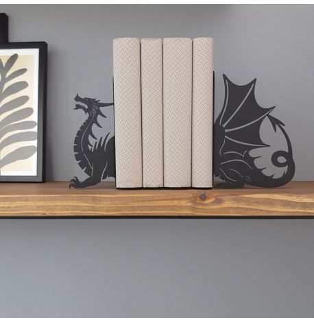 Упори для книг Glozis Dragon (чорні)