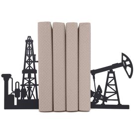 Упоры для книг Glozis Factory (черные)