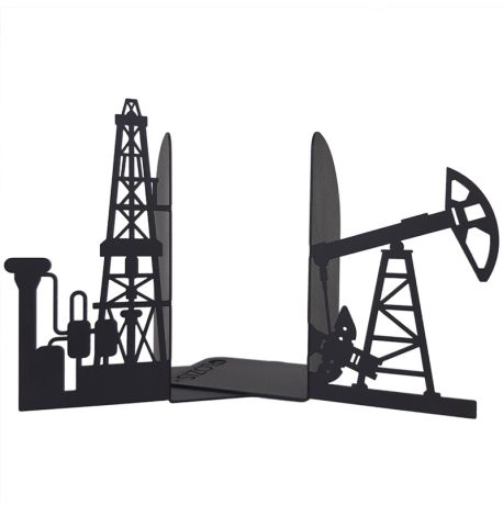 Упоры для книг Glozis Factory (черные)