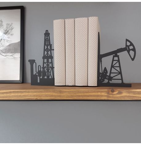 Упоры для книг Glozis Factory (черные)