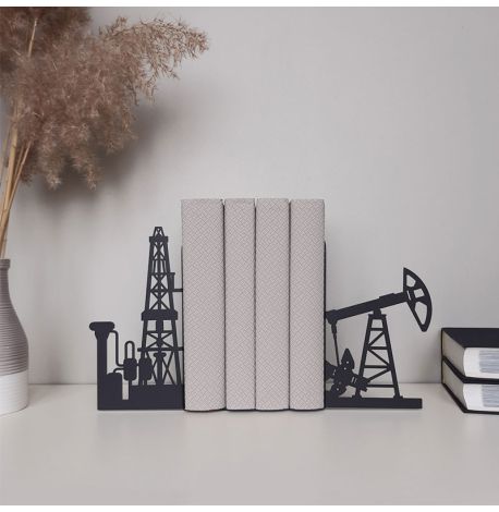 Упоры для книг Glozis Factory (черные)