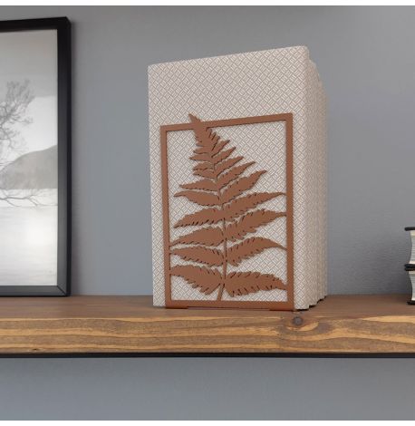 Упор для книг Glozis Fern Ochre (коричневий)
