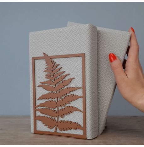 Упор для книг Glozis Fern Ochre (коричневий)