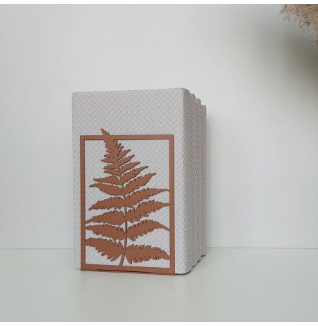 Упор для книг Glozis Fern Ochre (коричневий)