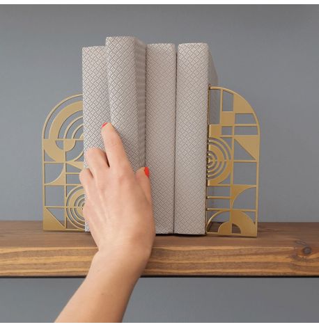 Тримачі для книг Glozis Gatsby (золотисті)
