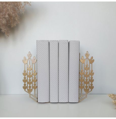 Держатели для книг Glozis Grano (бронза)