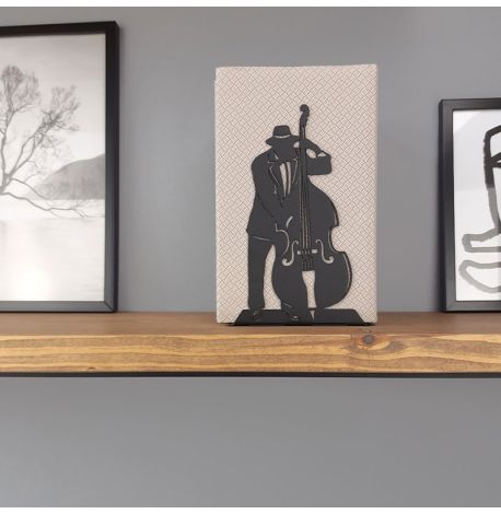 Упор для книг Glozis Jazz (чорний)