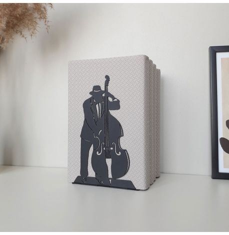 Упор для книг Glozis Jazz (чорний)