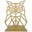 Упор для книг Glozis Owl (золотистый)