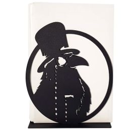 Упор для книг «Ворон в шляпе»