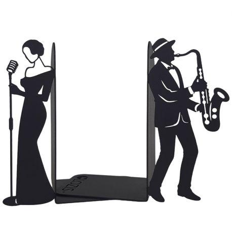 Упоры для книг Glozis Band (черные)