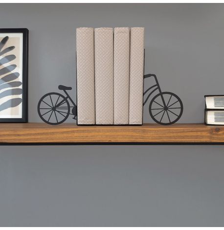 Упоры для книг Glozis Bicycle (черные)