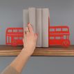 Упоры для книг Glozis Bus (красные)