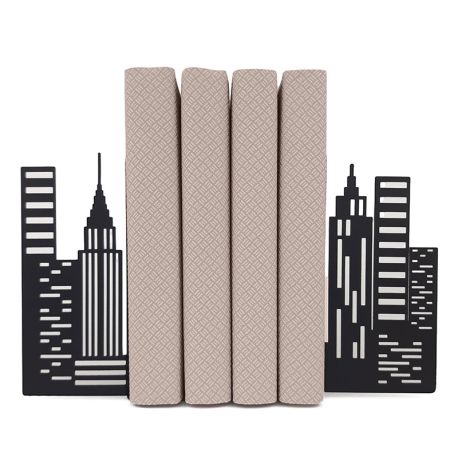 Держатели для книг Glozis City (черные)