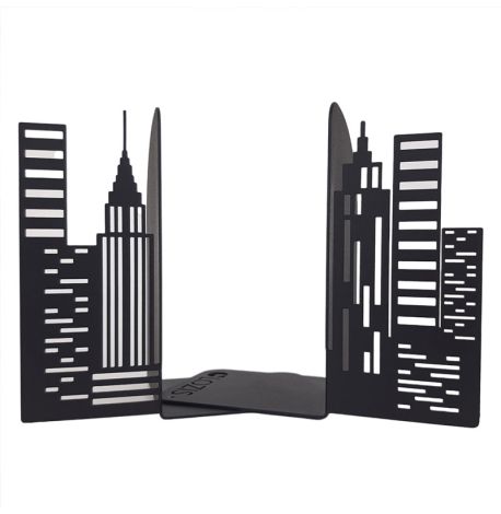 Держатели для книг Glozis City (черные)